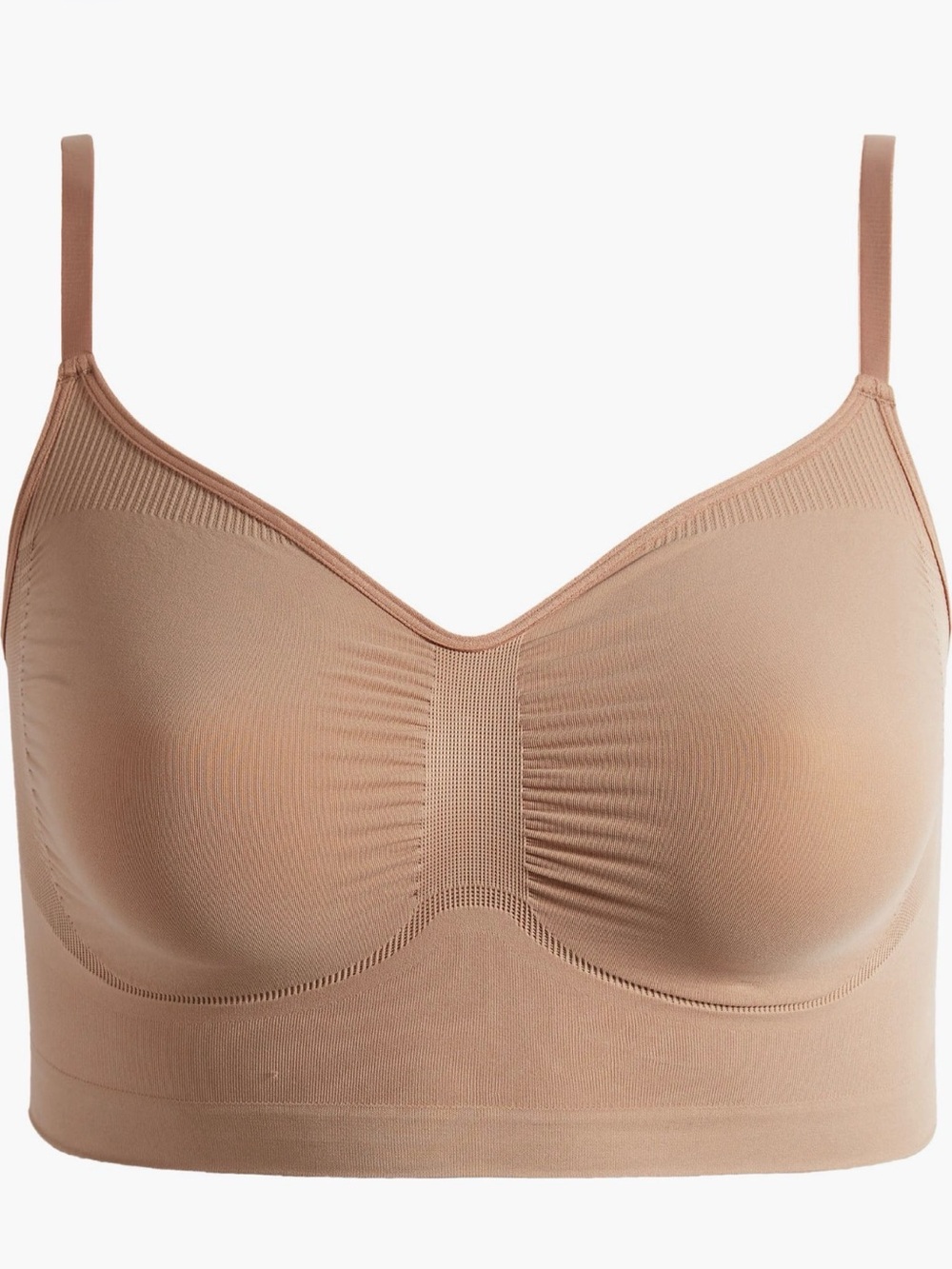 SKIMS NEW Size 4X Seamless Sculpt Bralette Color Sienna MSRP $44